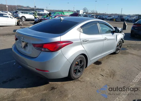 2015 Hyundai Elantra Se из США, поврежденный, VIN 5NPDH4AE7FH554448
